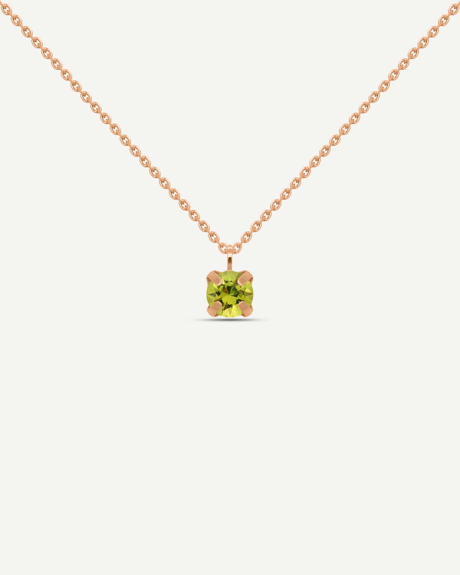 Eternity Peridot Necklace