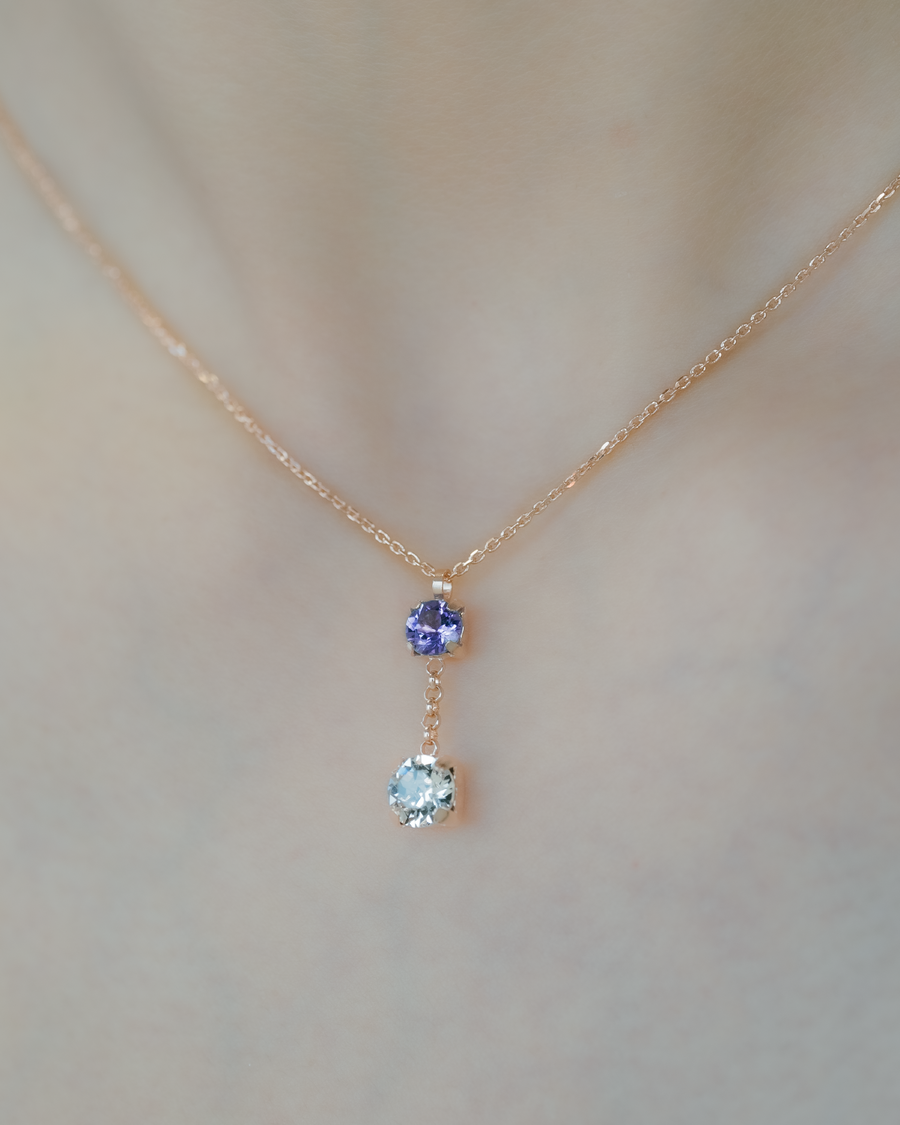 Eternity Tanzanite Necklace