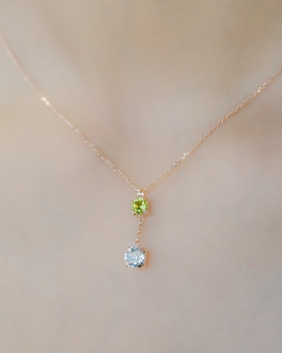 Eternity Peridot Necklace