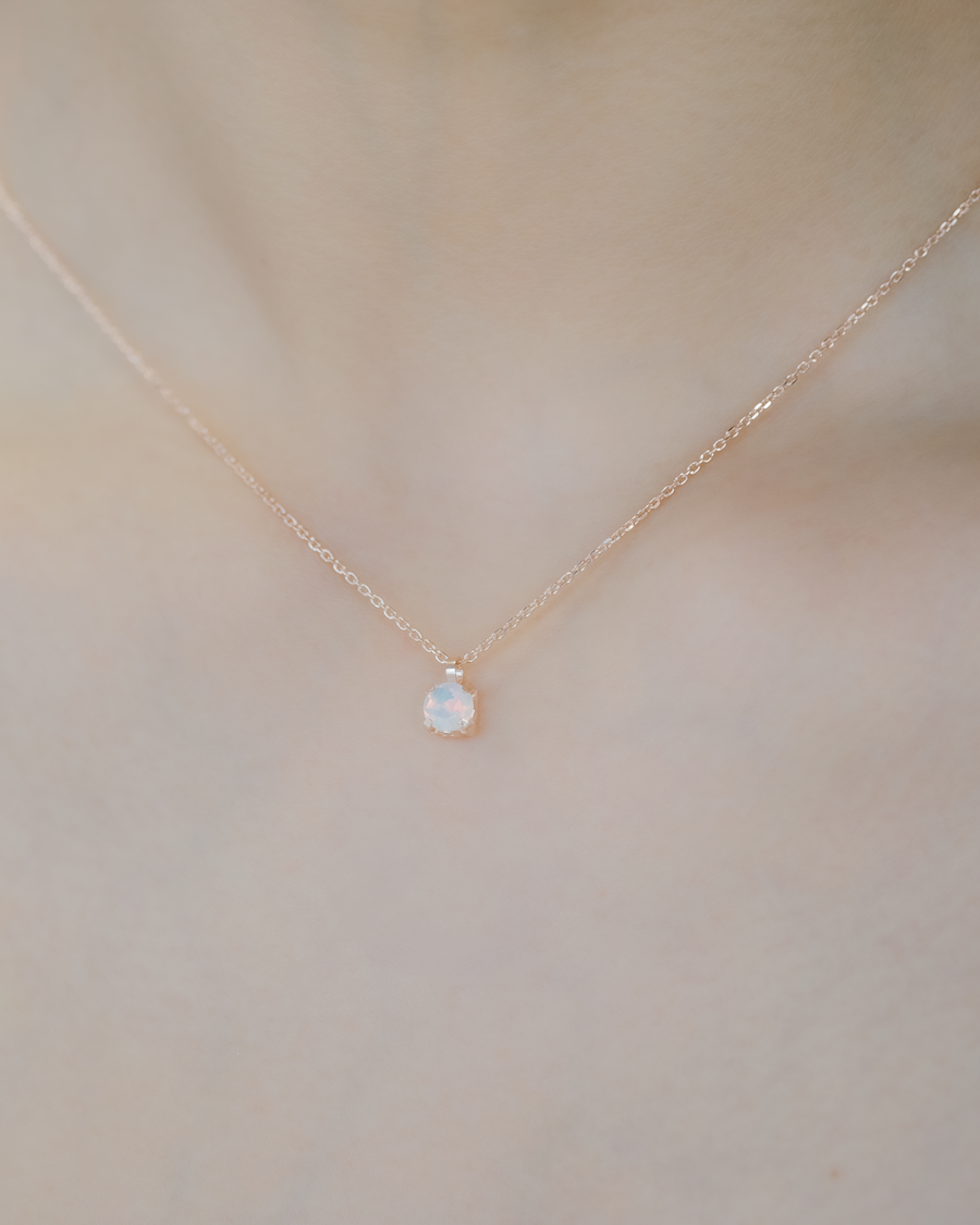 Eternity Opal Necklace