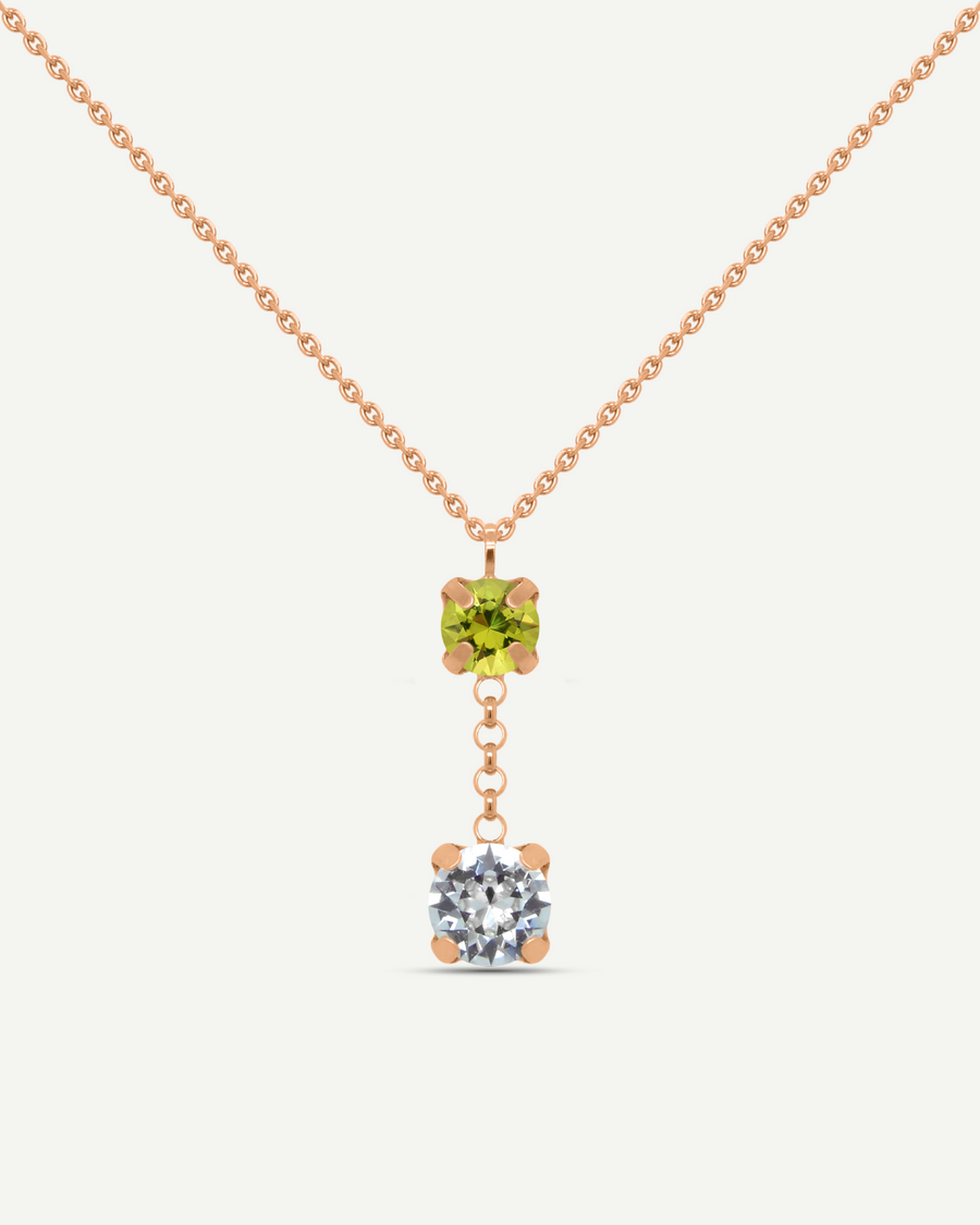 Eternity Peridot Necklace